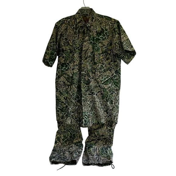 King Ranch Saddle Club Vintage Brush Country camo shirt and pants Size medium - Picture 1 of 12